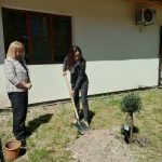 Зам.-министър Карева засади маслиново дърво пред новия Център за деца с увреждания в Хасково • МЗ